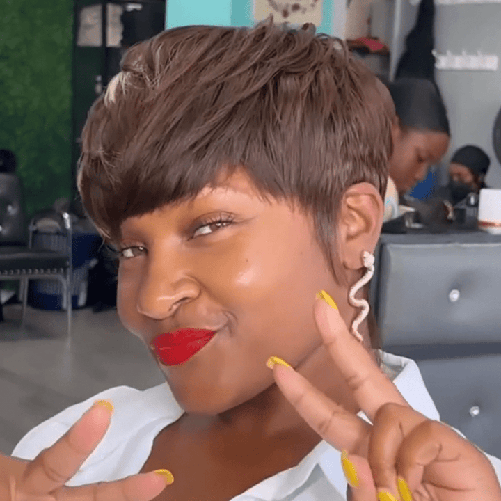 AILUXY Perruque personnalisée avancée Une nouvelle perruque stylée 2