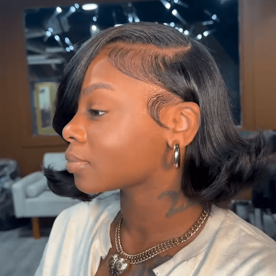 AILUXY Perruque 13x4 personnalisée avancée Une nouvelle perruque stylée 5