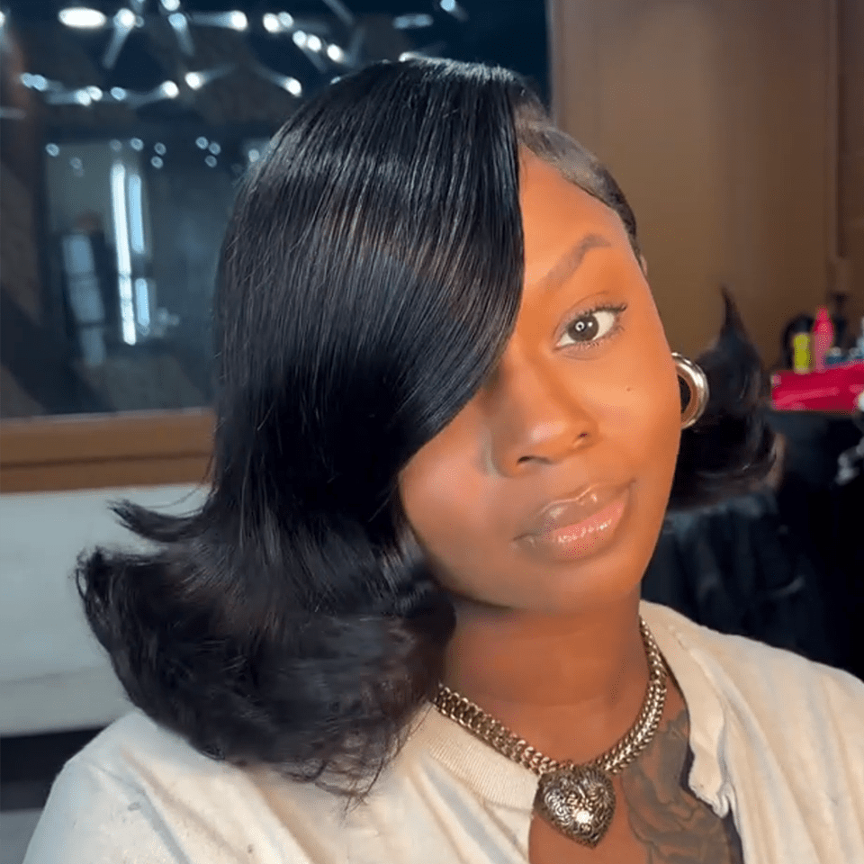 AILUXY Perruque 13x4 personnalisée avancée Une nouvelle perruque stylée 5