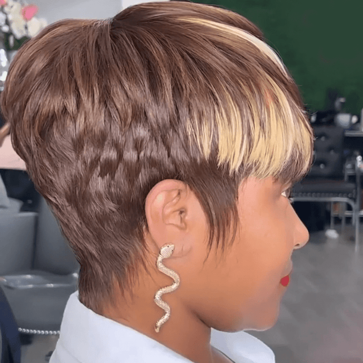 AILUXY Perruque personnalisée avancée Une nouvelle perruque stylée 2