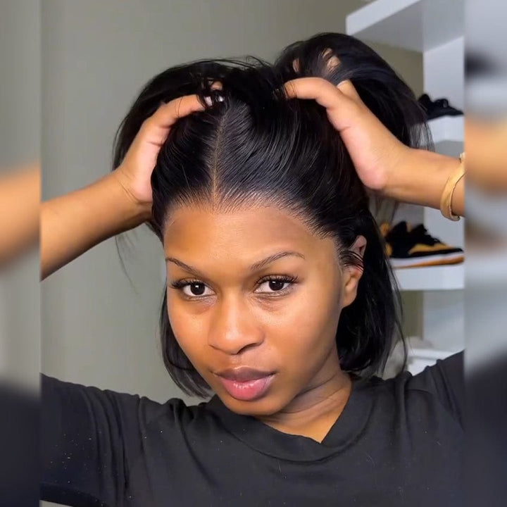 AILUXY perruques Effet cheveux naturels garanti, Édition limitée perruque luxe lisse