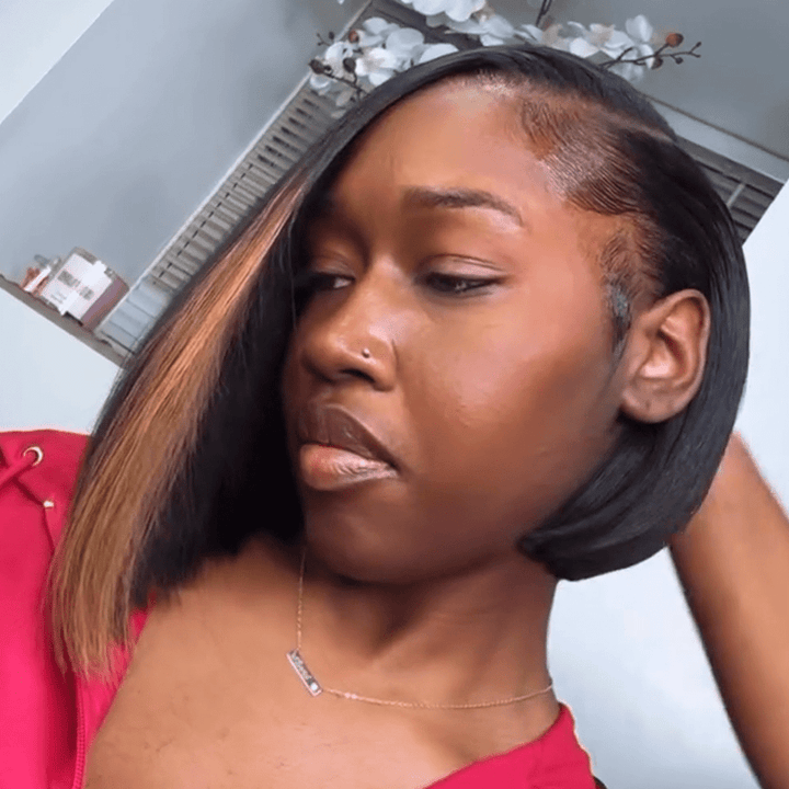 AILUXY Perruques 100% Vrai Cheveux : Élégance Naturelle et Confort Optimal