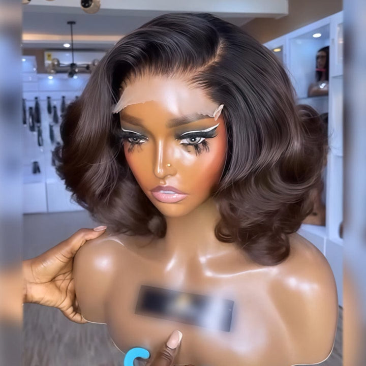 AILUXY Perruques 5x5 lace EGG curly Le Chic Ultime Cheveux plus longs, plus volumineux, instantanément