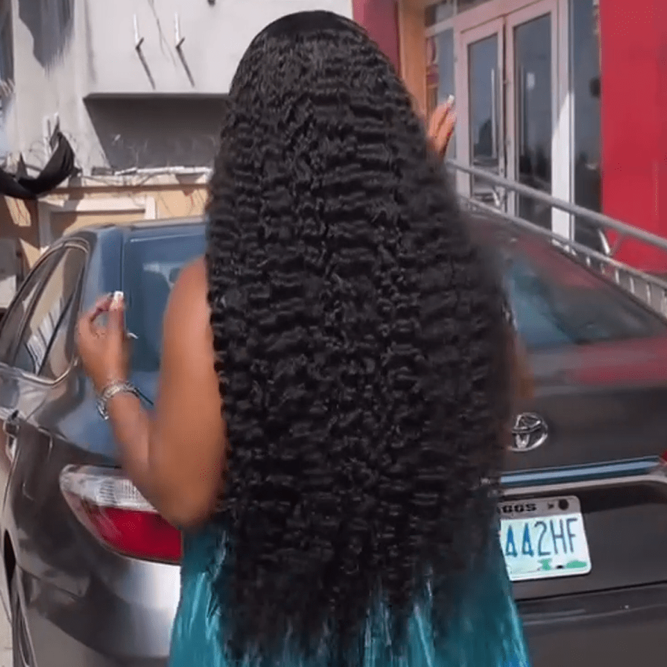AILUXY 13x4 Lace Frontal ViVi Wave Perruque  200% densité Vrais 100% Cheveux Humains comme sur la vidéo