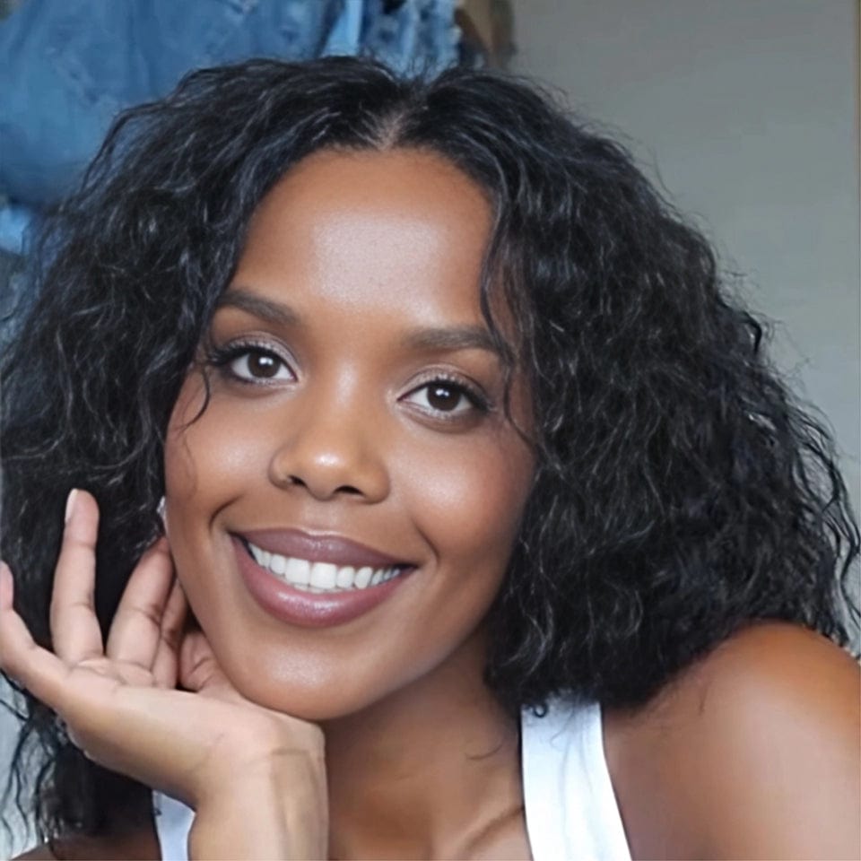 AILUXY Perruque personnalisée avancée perruque de style u identique à la photo