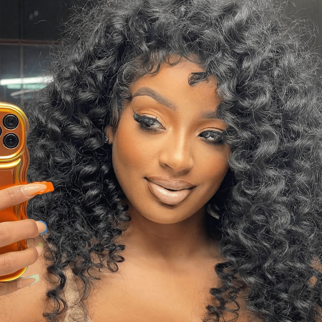 La mode AILUXY 13x4 Lace Frontal Perruque Rose Wavy Courte Bob Perruque 200% Densité