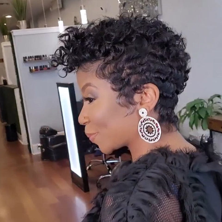 AILUXY Perruques Sublimes,perruque super vague populaire, identique à l'image perruque en dentelle complète 2.0