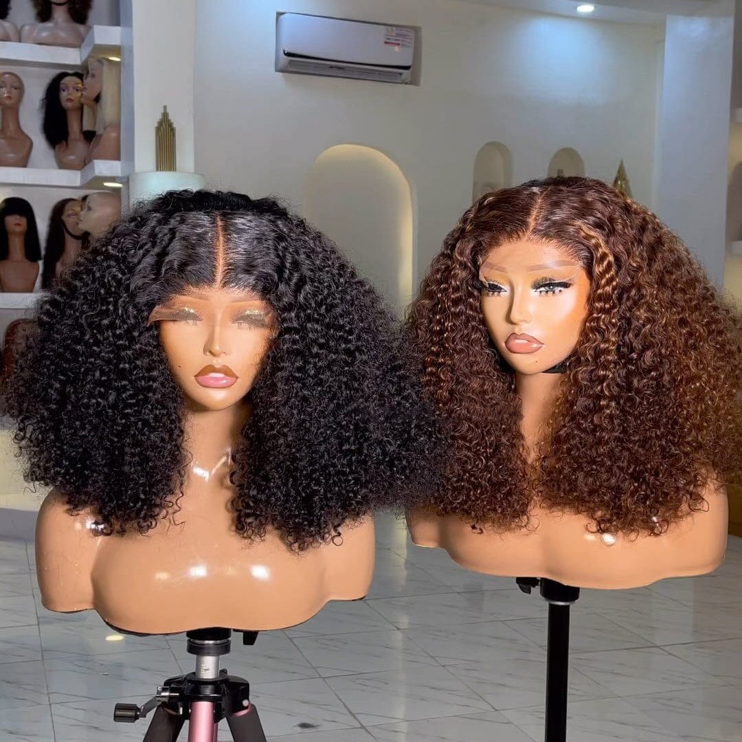 AILUXY 2 Perruque COMBO | 4x4 avec fermeture 14pouces