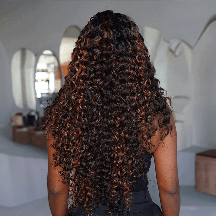 Ailuxy Couleur Ombré Perruque 13x4 lace