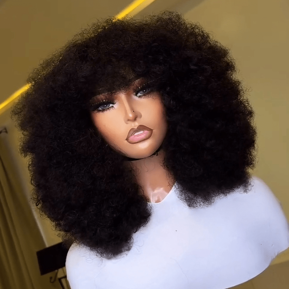 (En France)AILUXY Perruque Perruques à franges coupes tendances