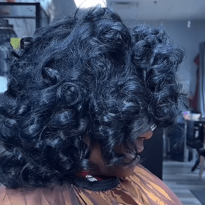 AILUXY Perruque haut de gamme,Perruques afro, la beauté à portée de main 3