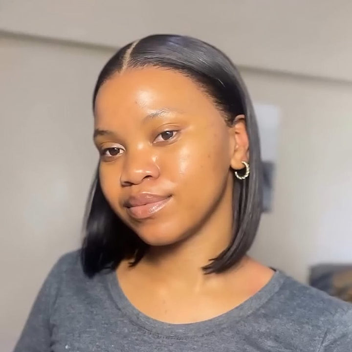 Ailuxy perruque lace closure 4x4 lace 8pouces