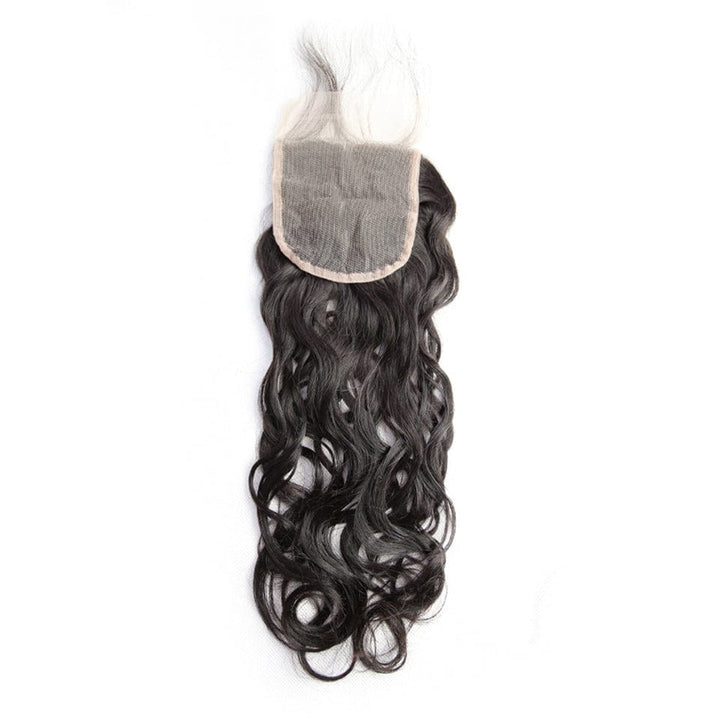 (special customized )AILUXY Cheveux 7x7 HD Lace Closure Water Wave Dentelle Invisible 100% Cheveux Humains