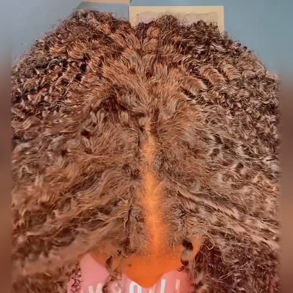 AILUXY U Part Lace Perruque Bouclée