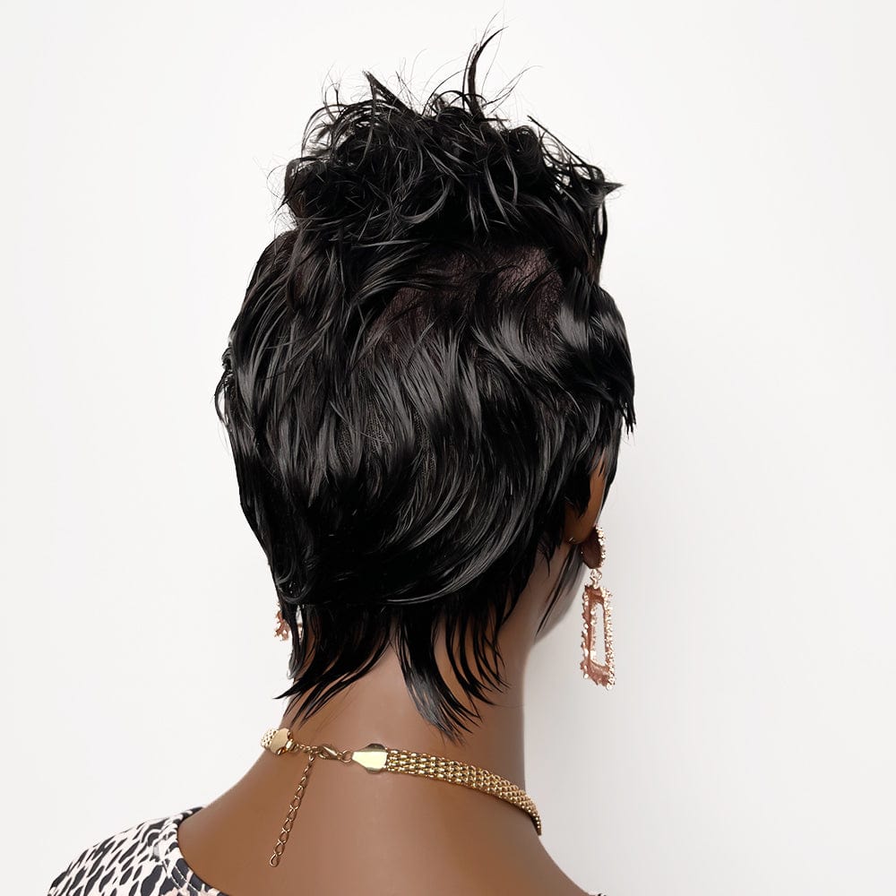 AILUXY Tout en dentelle Perruque 100% Cheveux Humains comme sur la vidéo 2 - 3 jours reçus+Un beau cadeau