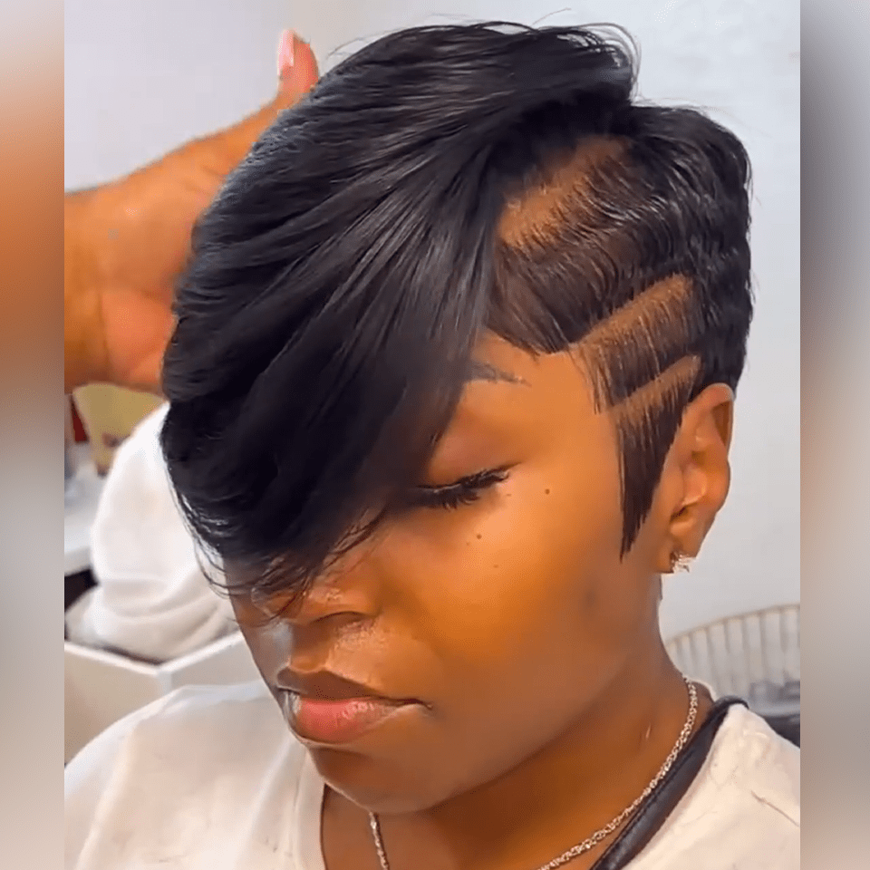 AILUXY perruque en dentelle complète identique à la photo