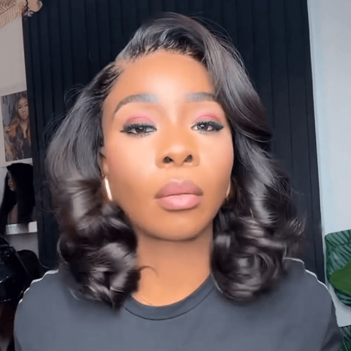 AILUXY Perruque loose wave Perruques haut de gamme identique à l'image lace 13x4