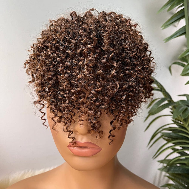 AILUXY #30 Topper partiel bouclé (pas une perruque)