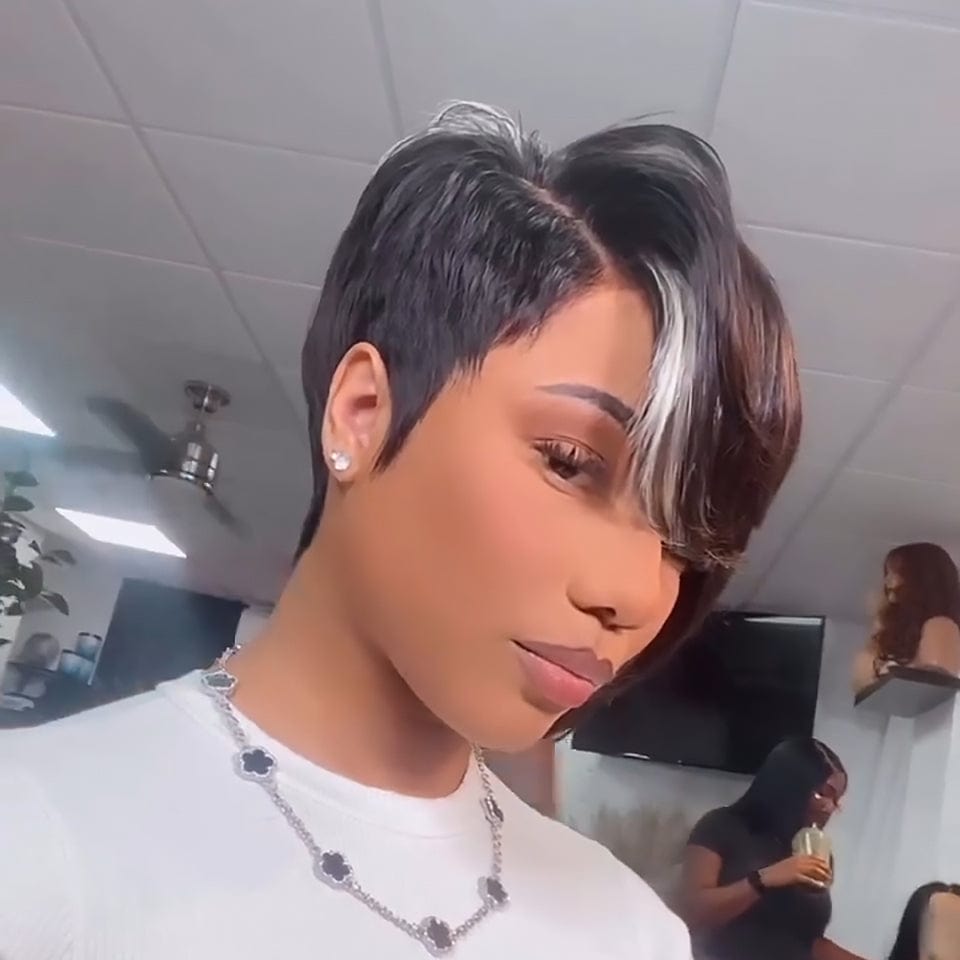 AILUXY 13x4 lace Perruques Naturelles en Cheveux 100% Humains - Élégance Garantie