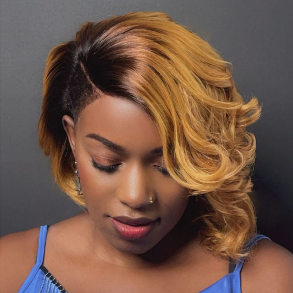 (Dernier Prix ) AILUXY 5x5 Lace Perruque 100% Cheveux Humains comme sur la vidéo 2 - 3 jours reçus+Un beau cadeau