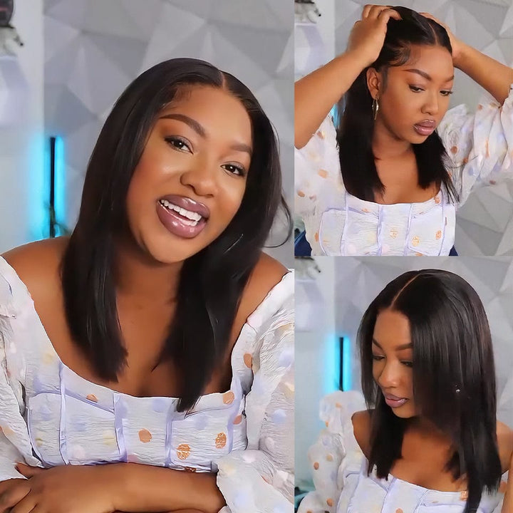 AILUXY perruques Effet cheveux naturels garanti, Édition limitée perruque luxe lisse