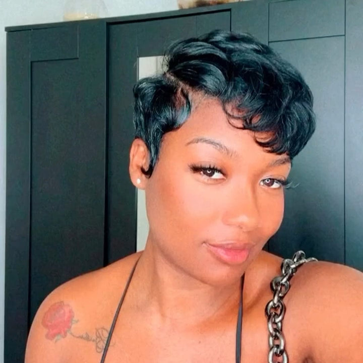 AILUXY 13x4 Lace frontal  Rococo Bob Perruque comme sur la vidéo