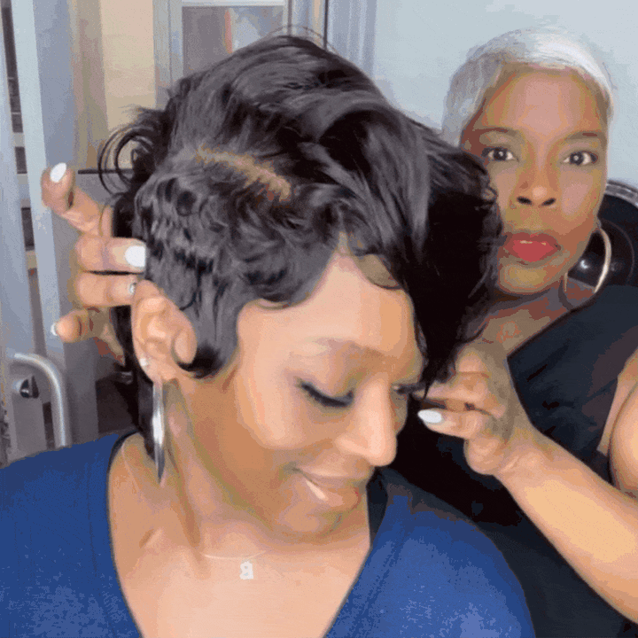 Ailuxy perruque en dentelle complète identique à la photo 5.0