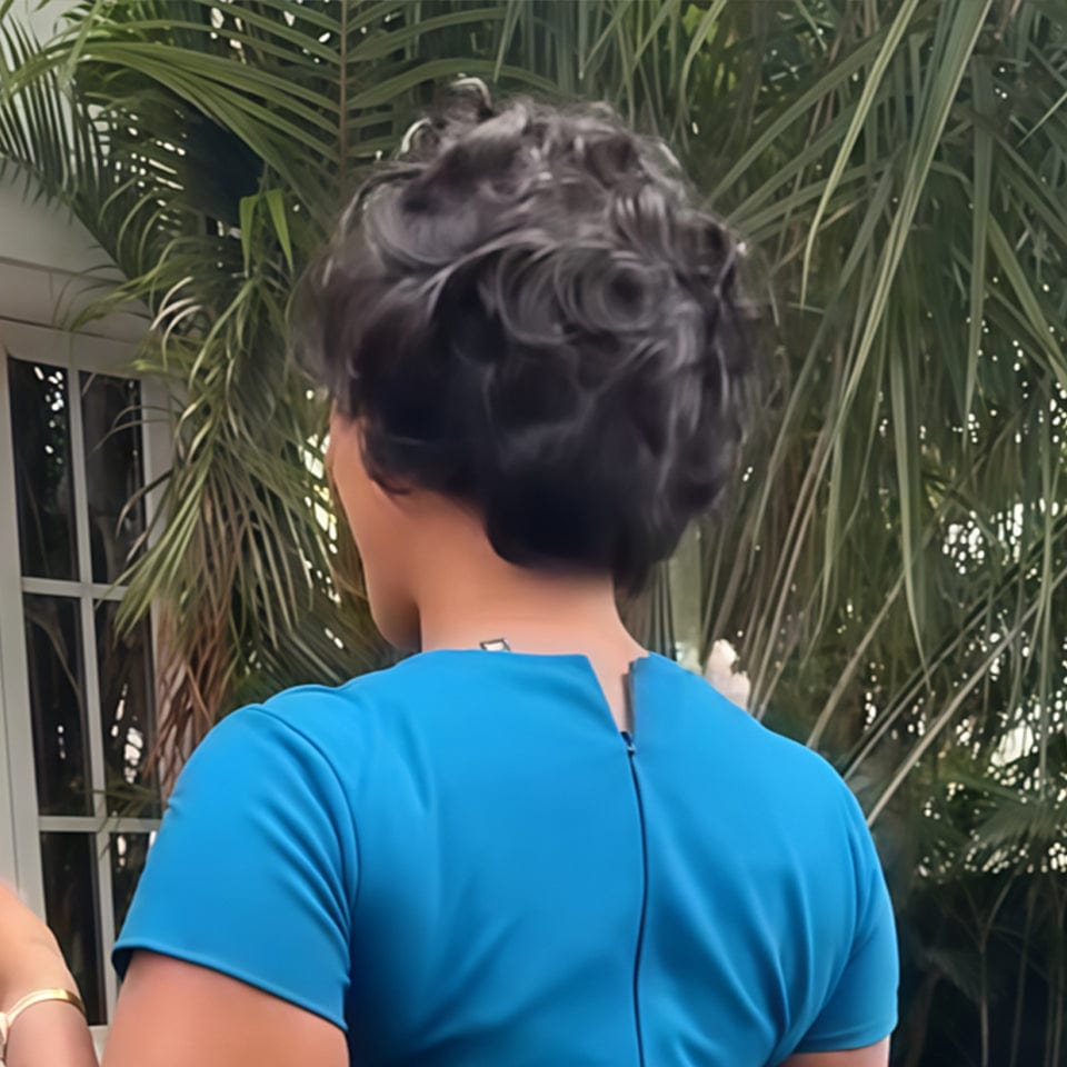 AILUXY Perruque personnalisée avancée pixie lace 13x4 hyper réalistes, ultra légères et qui respirent