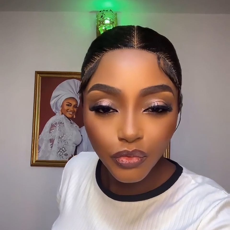 AILUXY Perruques full lace Perruques protectrices cheveux naturels couleur Noir comme sur la photo