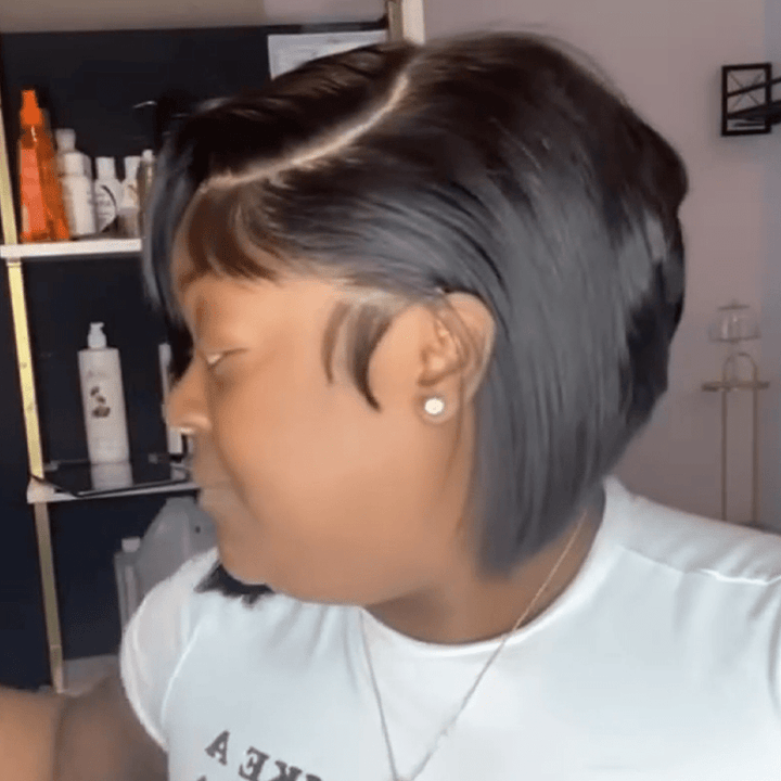 AILUXY Vos boucles de rêve, sans salon, sans effort,Perruques de Luxe 4x4 lace