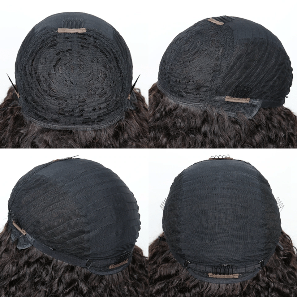 AILUXY Perruque Style Mullet Glueless et Confortable 14pouces