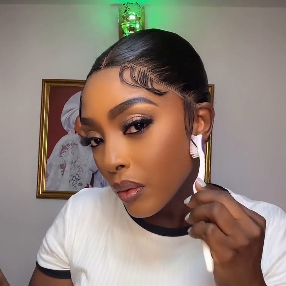 AILUXY Perruques full lace Perruques protectrices cheveux naturels couleur Noir comme sur la photo