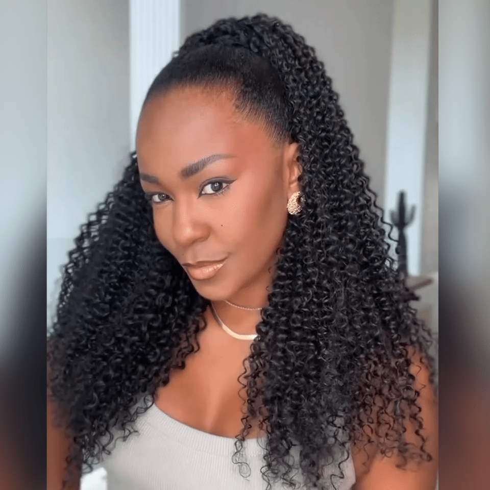 AILUXY Perruque parfaite du Nouvel| Reine d’un Jour,Queue de cheval