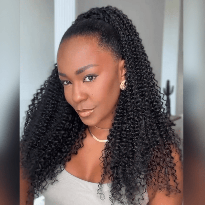 AILUXY Perruque parfaite du Nouvel| Reine d’un Jour,Queue de cheval