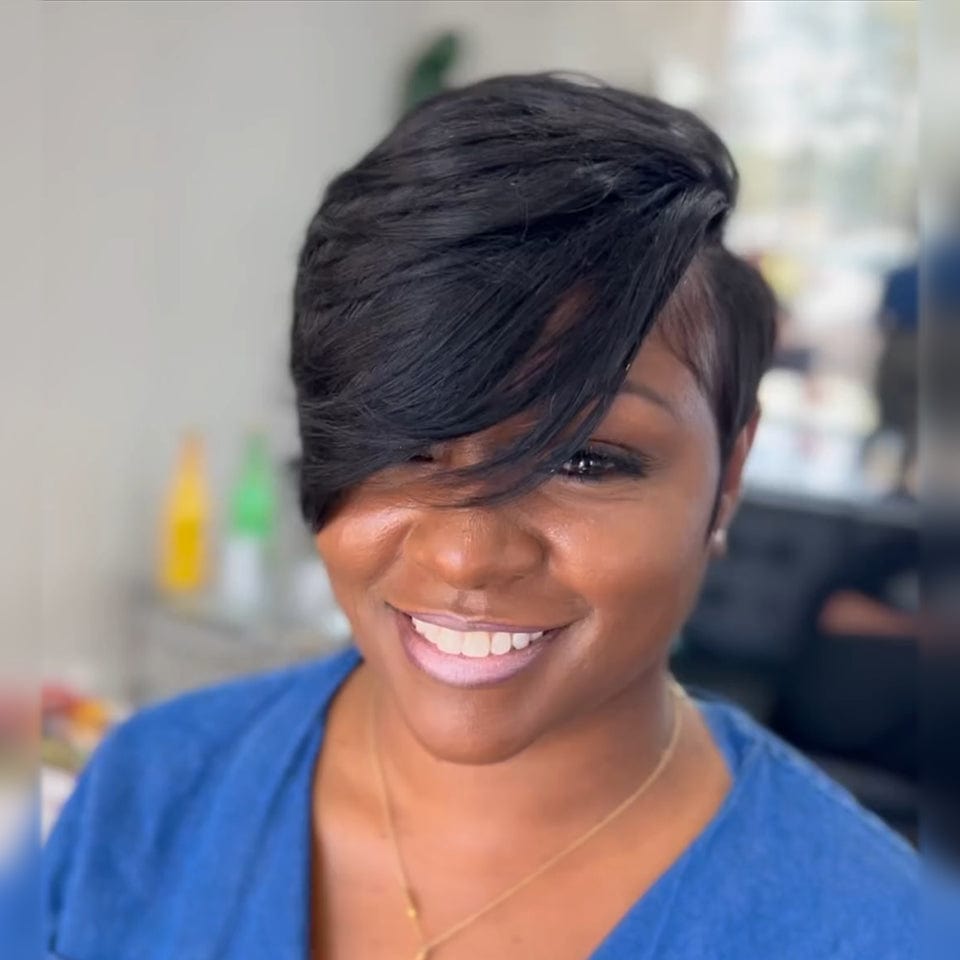 Ailuxy perruque en dentelle complète identique à la photo 2.0 Satisfaction 100% garantie