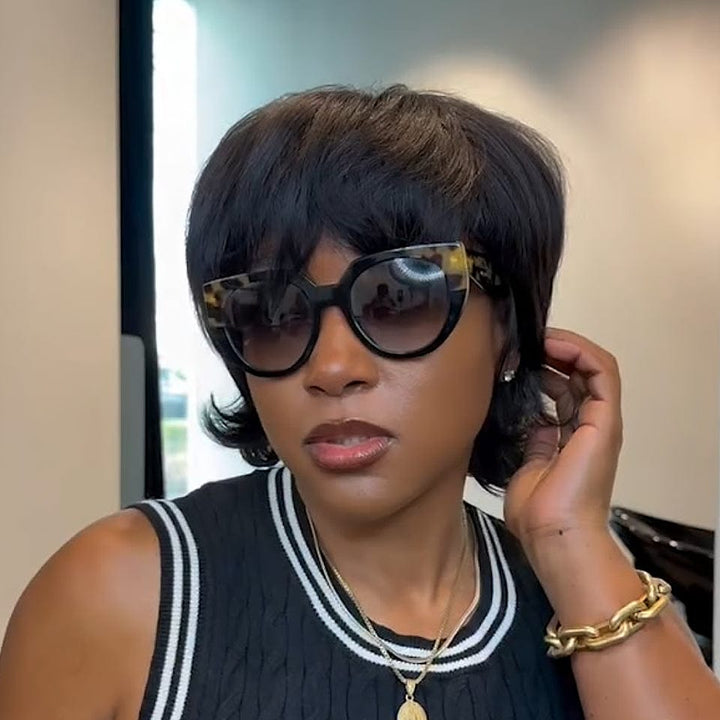 AILUXY Perruques ultra-naturelles identique à l'image