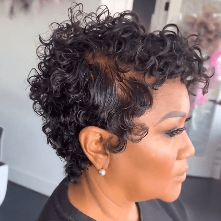 AILUXY Perruque personnalisée avancée La wave brésilienne qui fait tourner les têtes