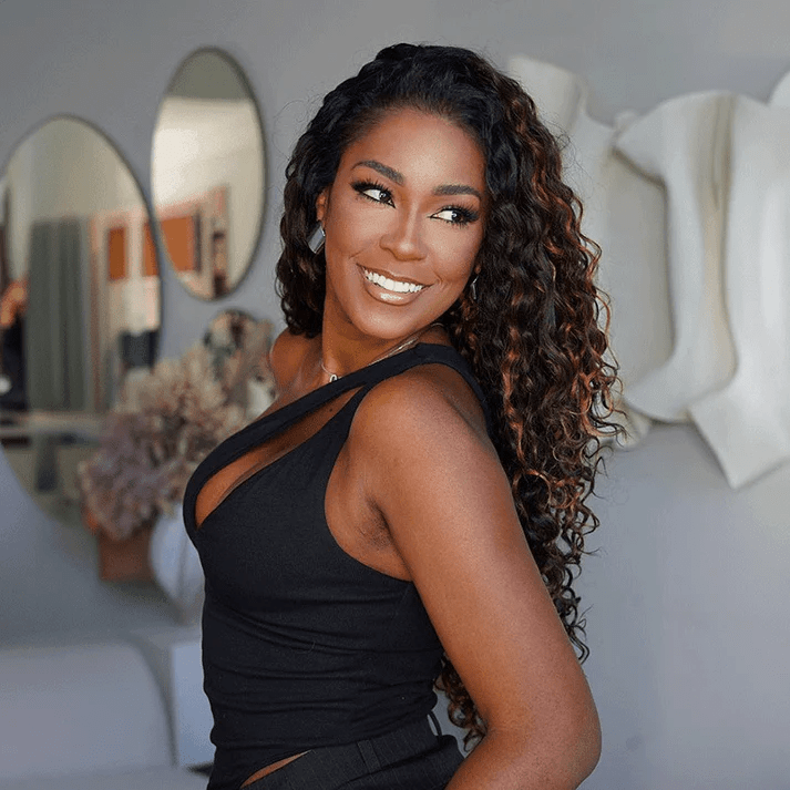 Ailuxy Couleur Ombré Perruque 13x4 lace