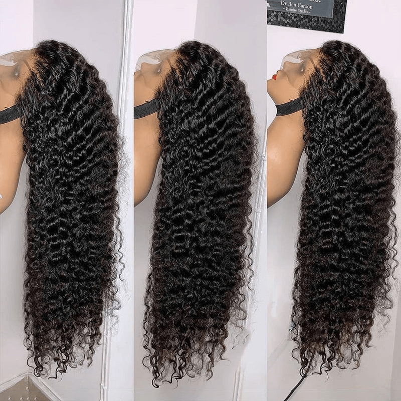 AILUXY 13x6 Lace Frontal Beyonce 200% densité Vrais 100% Cheveux Humains comme sur la vidéo 2 - 3 jours reçus+Un beau cadeau