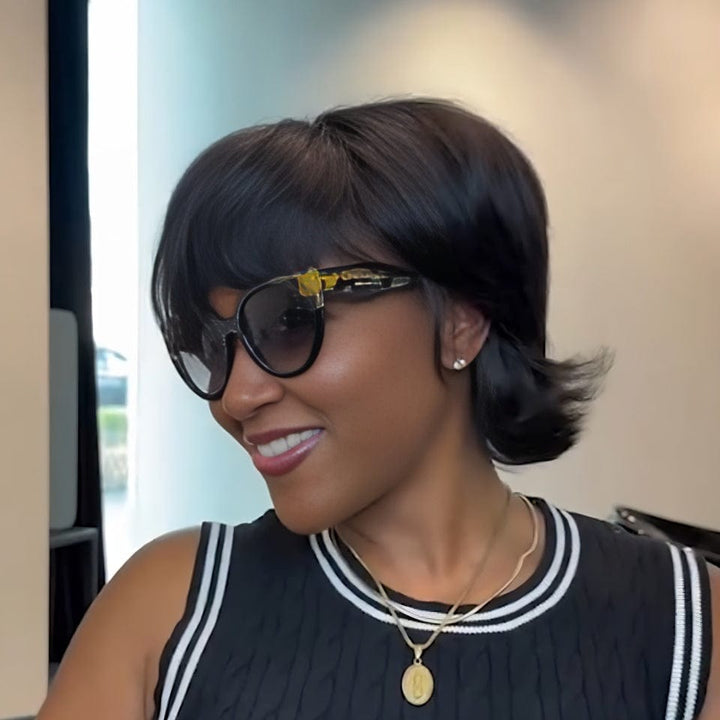 AILUXY Perruques ultra-naturelles identique à l'image