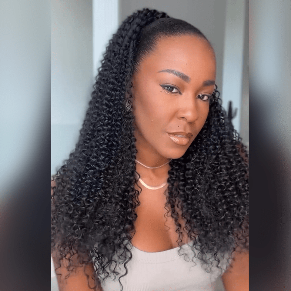 AILUXY Perruque parfaite du Nouvel| Reine d’un Jour,Queue de cheval