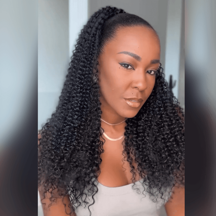 AILUXY Perruque parfaite du Nouvel| Reine d’un Jour,Queue de cheval