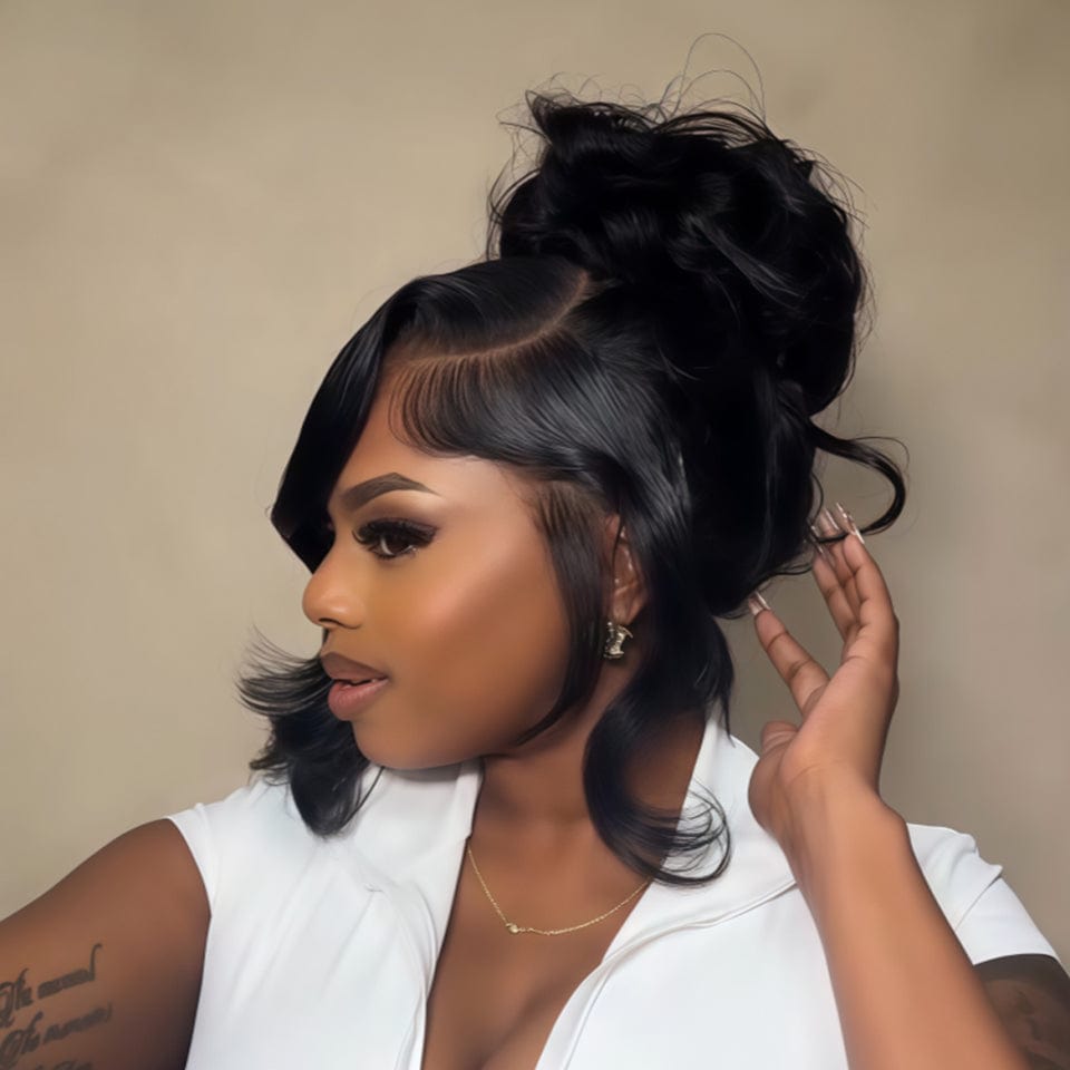 AILUXY Perruque Tresses Goddess jolie coiffure tressée 100% identique à la photo