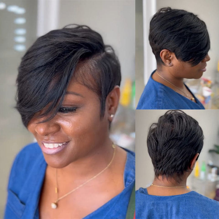 Ailuxy perruque en dentelle complète identique à la photo 2.0 Satisfaction 100% garantie