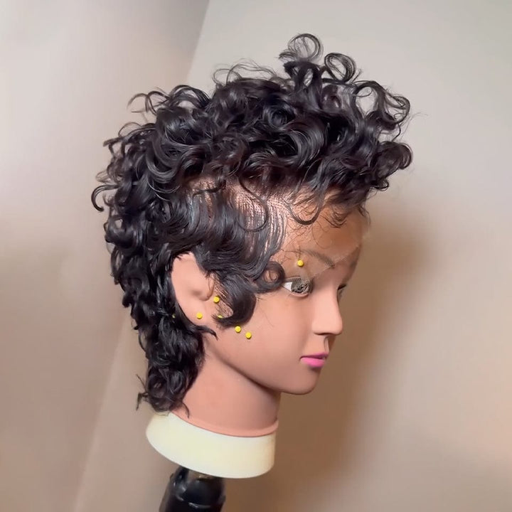 AILUXY Perruques Sublimes,perruque super vague populaire, identique à l'image perruque en dentelle complète