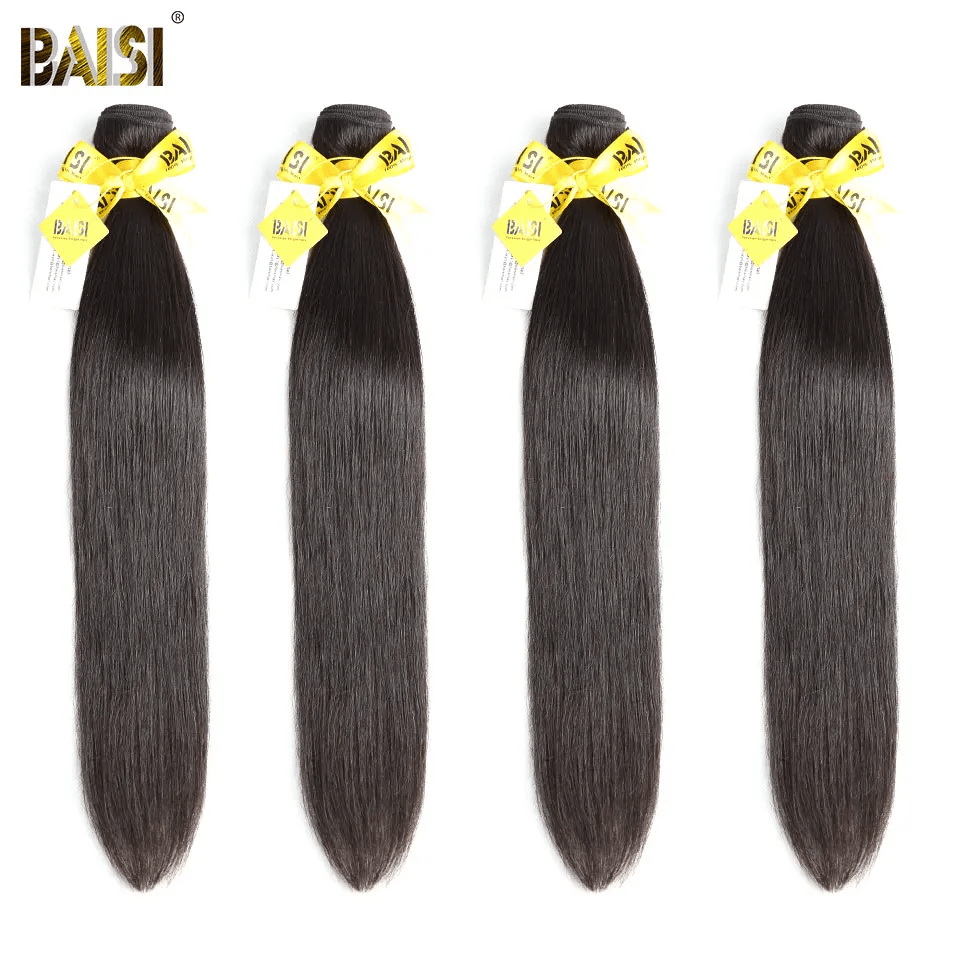 Raw Hair Unprocessed Peruvian Human Hair 12A Raw Virgin Hair Straight 4 Bundles 100% Human Hair length 32 32 32 32