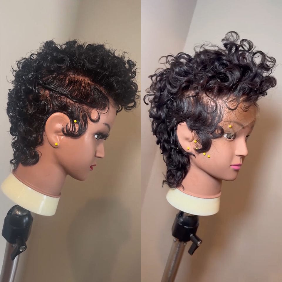 AILUXY Perruques Sublimes,perruque super vague populaire, identique à l'image perruque en dentelle complète