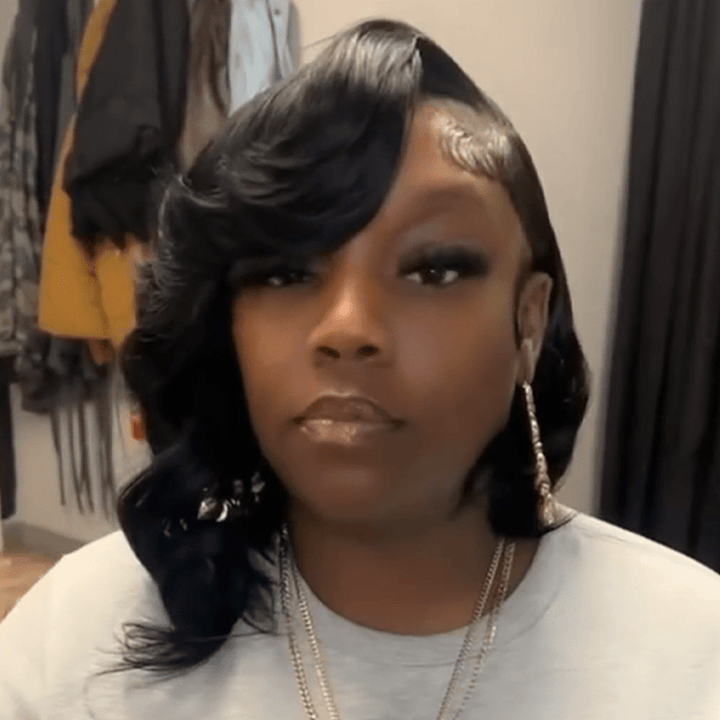 AILUXY Perruque à raie latérale Loose Wave comme sur la photo