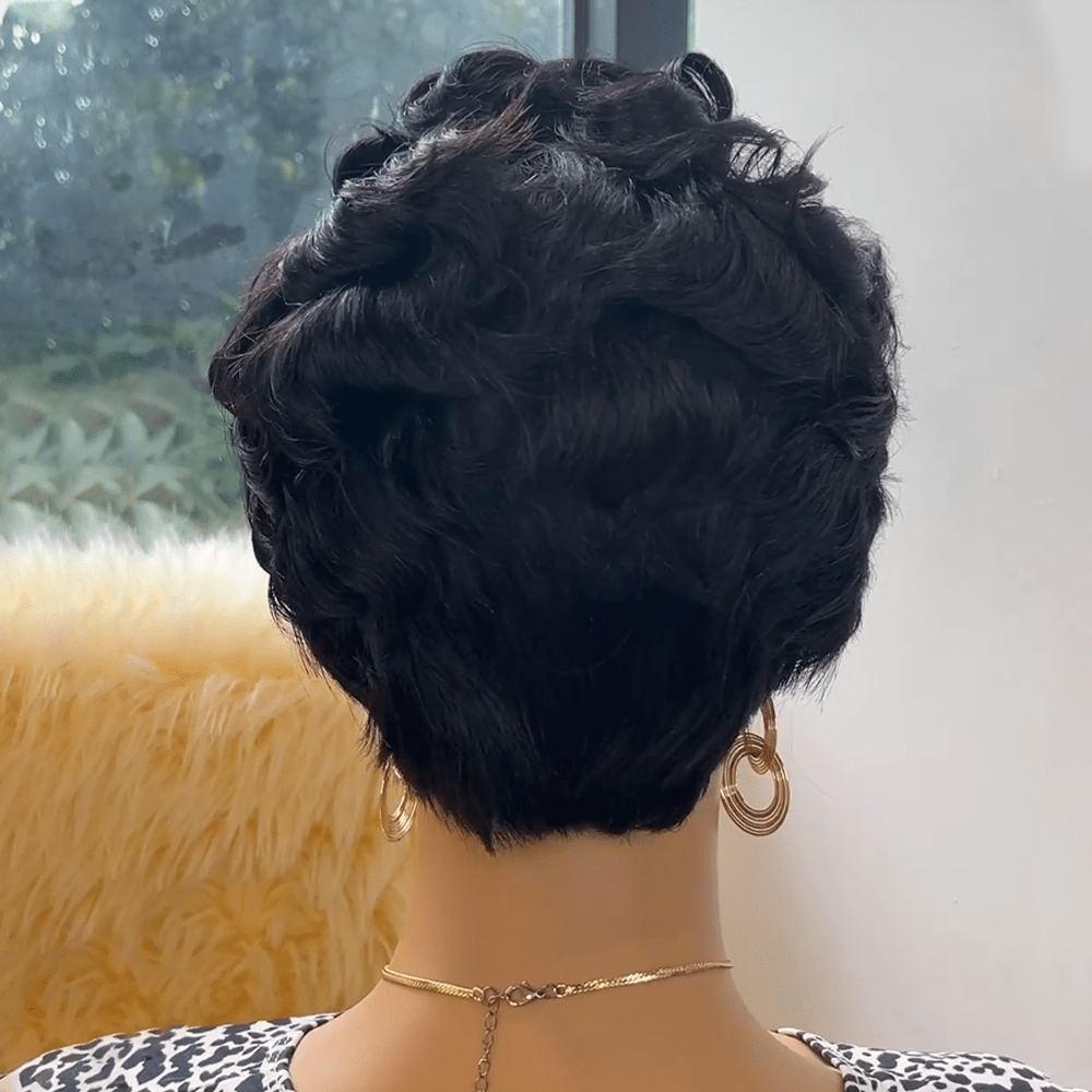 AILUXY 13x4 Lace Frontal Marie Perruque 100% Cheveux Humains comme sur la vidéo 2 - 3 jours reçus+Un beau cadeau