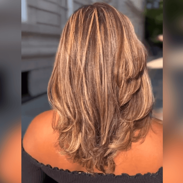 AILUXY Nouvelle Collection Printemps Perruque 13x4 Lace Perruque teinte de qualité supérieure